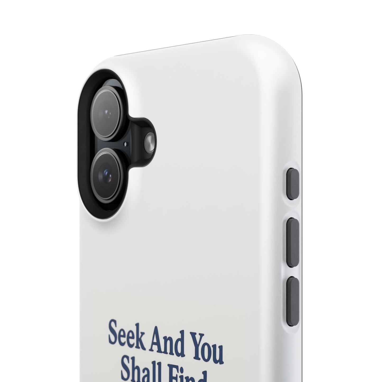 Raccoon Bible Verse Phone Case | Unique Impact-Resistant Cover | Customizable Gift for Nature Lovers, Birthday, or Everyday Use