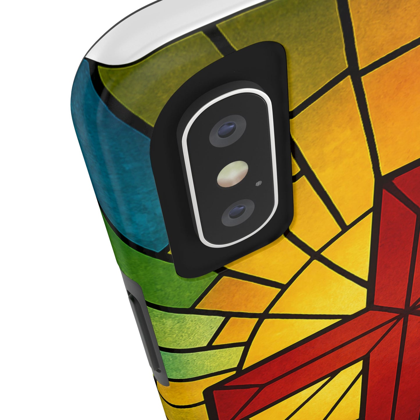 Stained Glass Christian Phone Cases, Tough Cases for Protection, Religious Gifts, Church Accessories, Faith-based Designs
