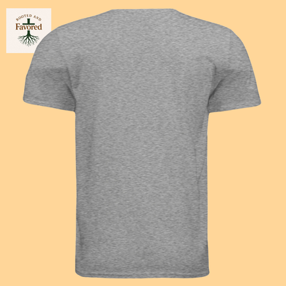 Men's Gildan T-Shirt "Rooted And Favored"