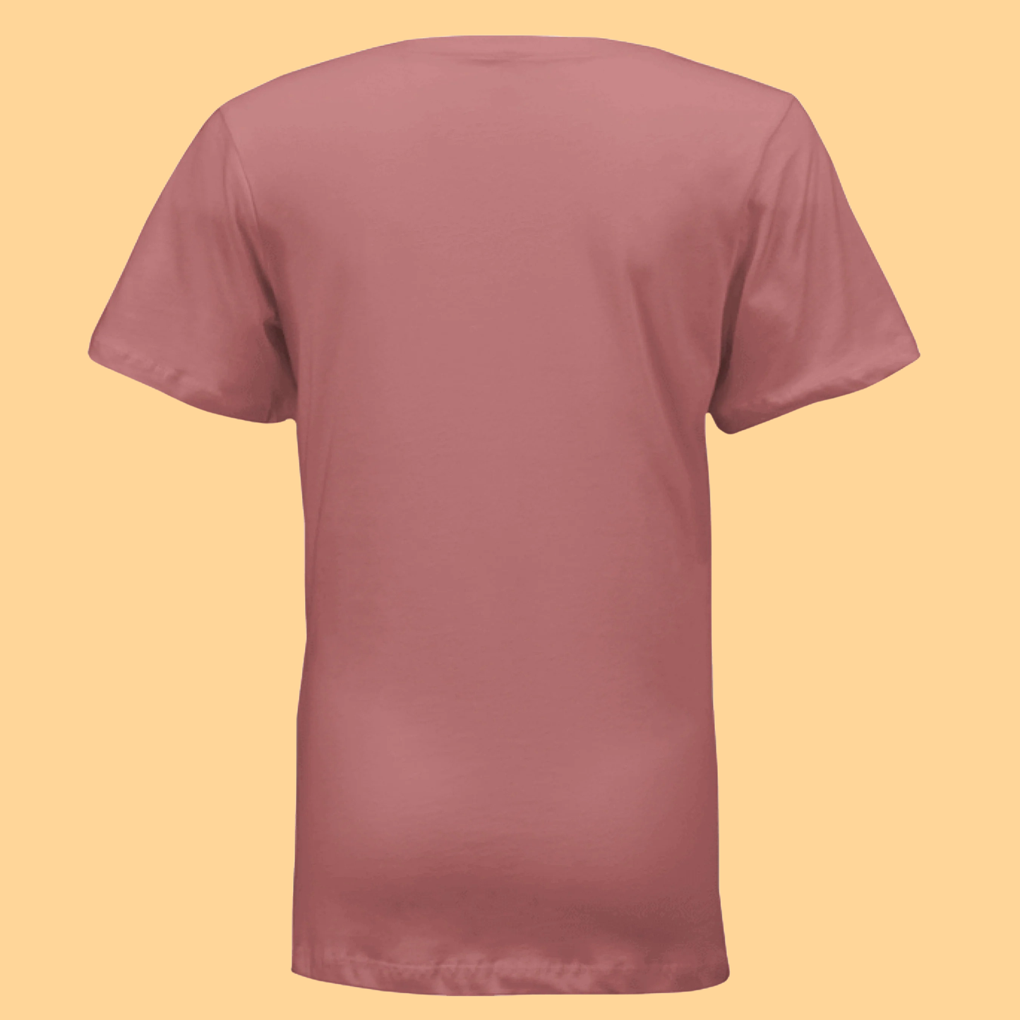 Women's Relaxed Jersey Short-Sleeve V-Neck T-Shirt "I Can Do All Things Through Christ Who Strengthens Me"