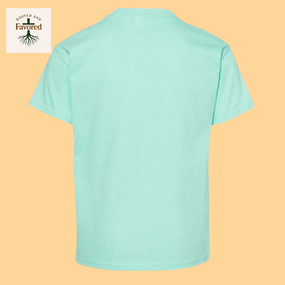 Girls Hanes ComfortSoft Cotton T-Shirt "Ephesians 2:4-8"