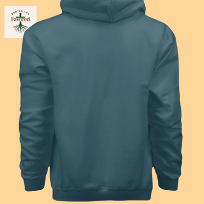 Men's Hanes Ultimate Cotton Pullover Hoodie " Lion and the Cross"