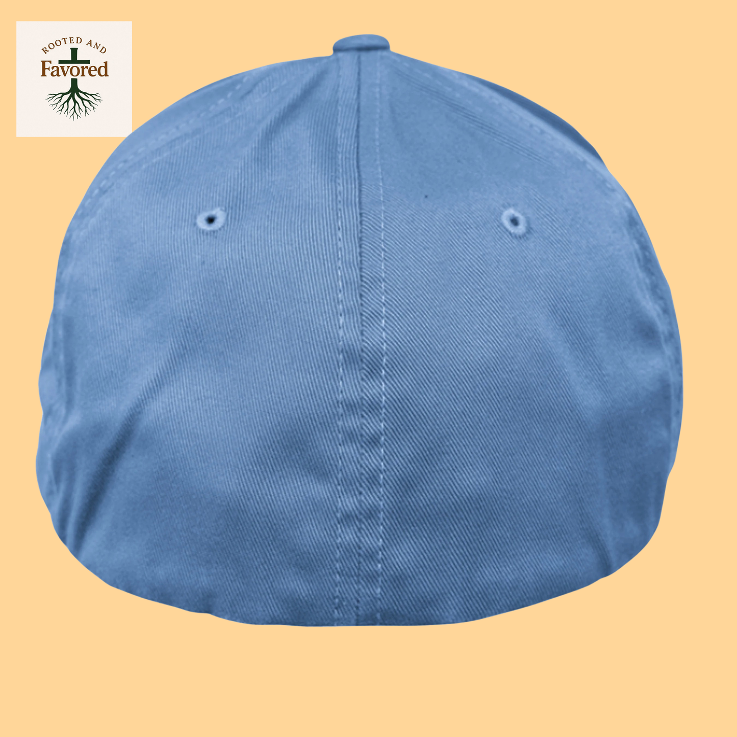 Men's Yupoong Wooly 6-Panel Cap with Cross