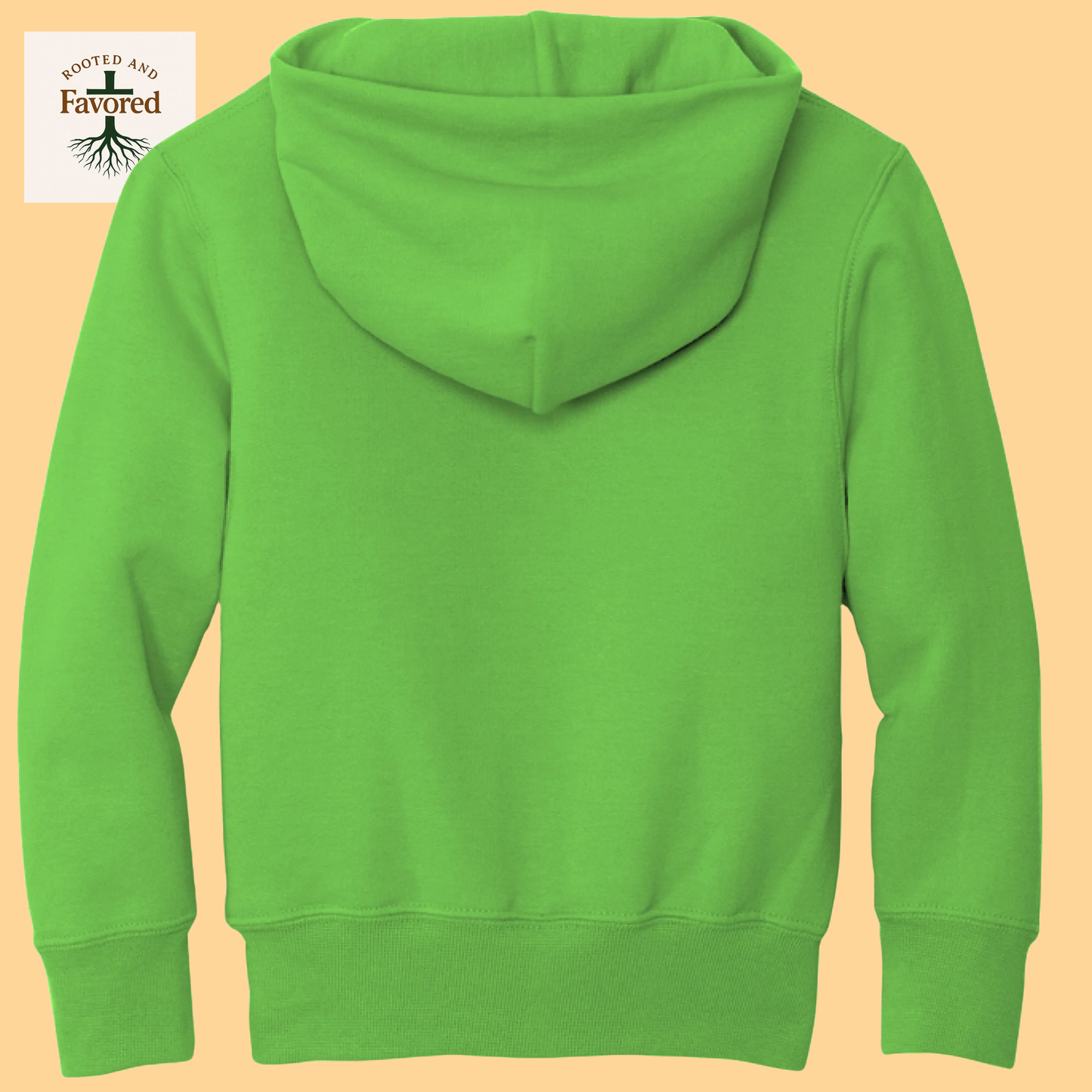 Girls Ports & Company Fleece Pullover Hoodie "Created With A Purpose"