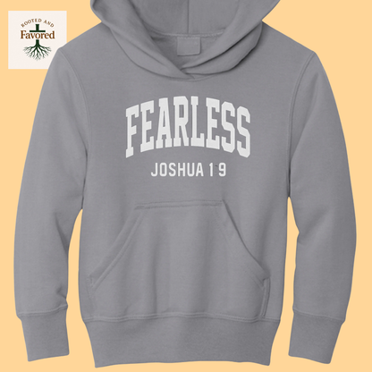 Boys Port & Company Youth Fleece Hoodie "Fearless"