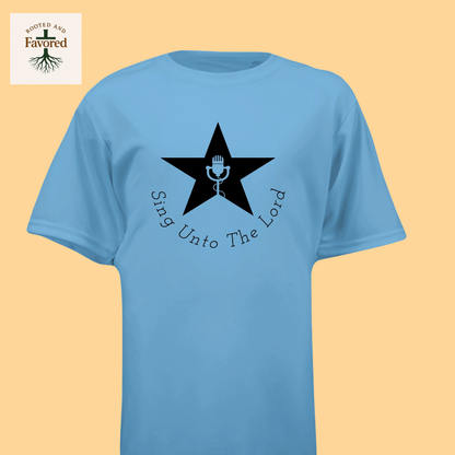 Boy's Youth Short-Sleeve Cooling Performance T-Shirt "Sing Unto The Lord"