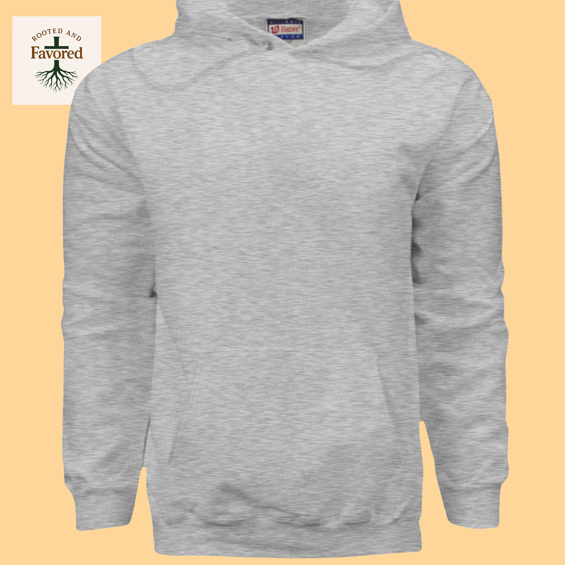 Men's Hanes Ultimate Cotton Pullover Hoodie "They Will Soar On Wings Like Eagles"