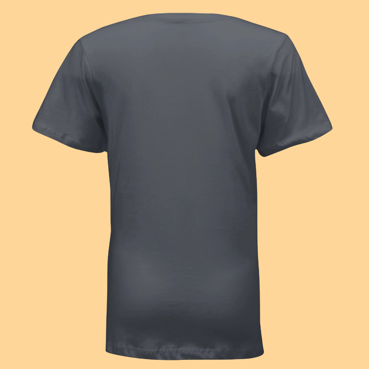 Ladies Bella Relaxed Jersey Short Sleeve V-Neck T-Shirt "God.. Nothing Is Impossible"