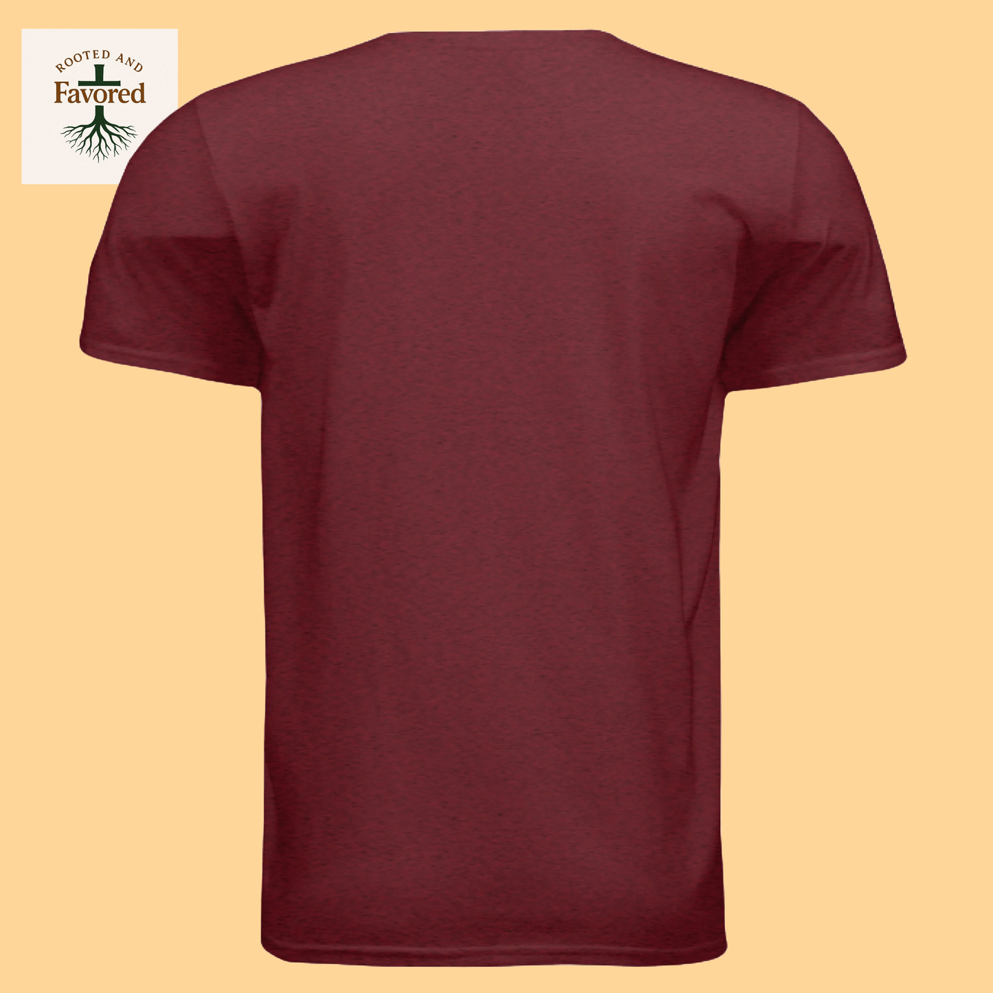 Men's Gildan T-Shirt "Rooted And Favored"
