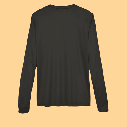 Women's Zone Performance Long-Sleeve V-Neck Shirt "I Belong To Him"
