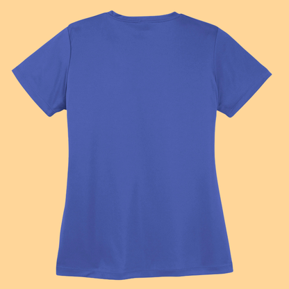 Women's Sport-Tek Competitor Tee "Rooted And Favored"