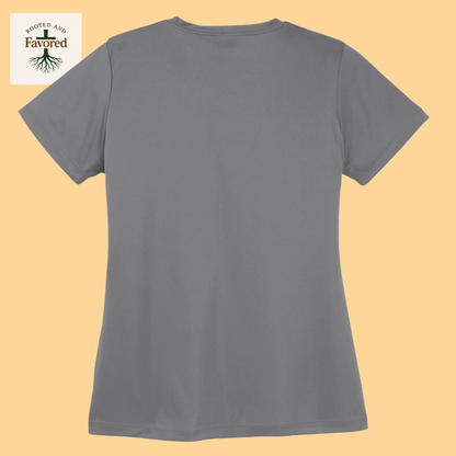 Women's Sport-Tek T-Shirt "Jesus The Name Above All Names"
