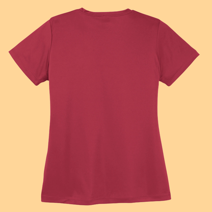 Women's Sport-Tek Competitor Tee "Rooted And Favored"