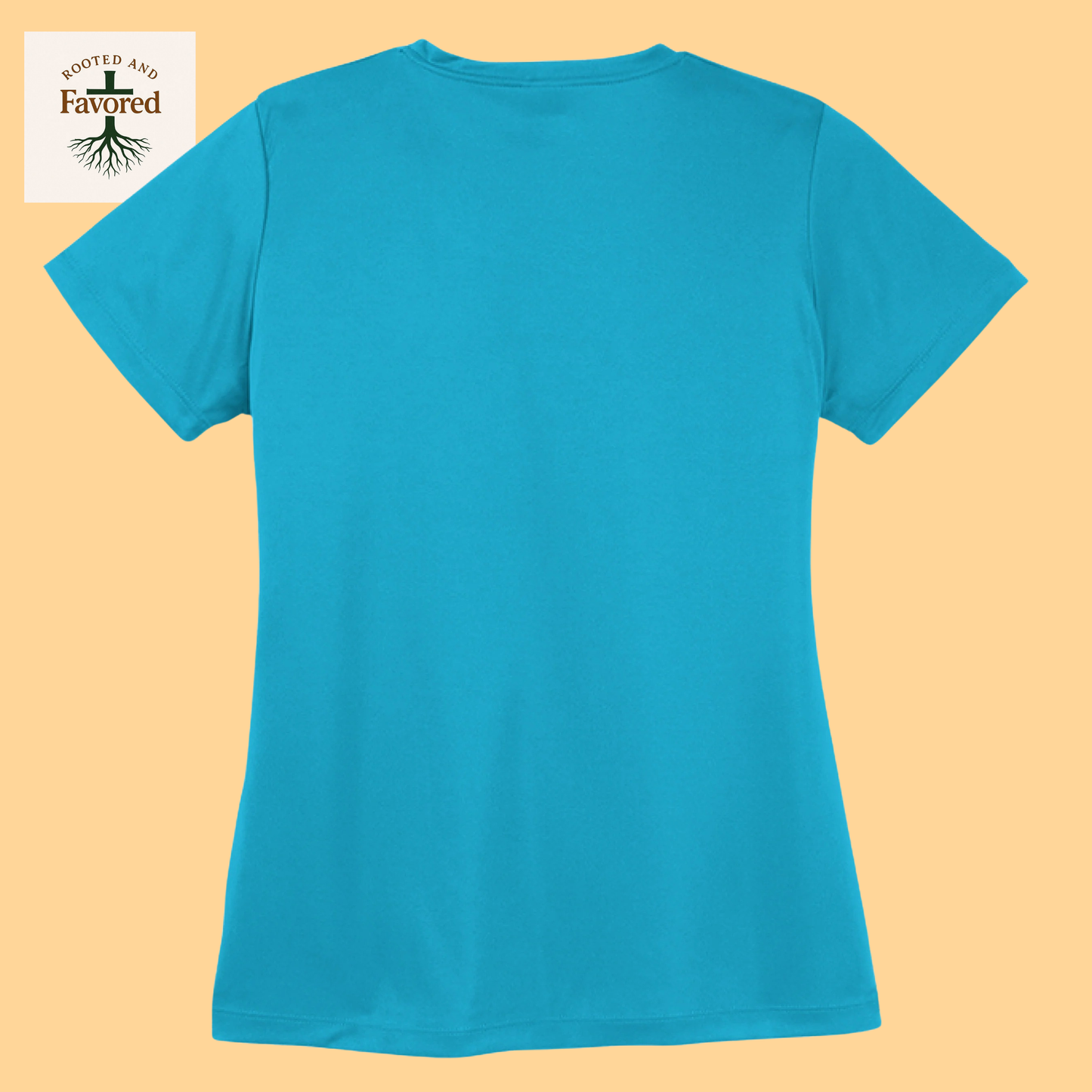 Women's Sport-Tek T-Shirt "Jesus The Name Above All Names"