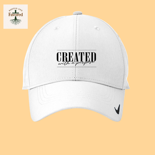 Men's Nike Golf Hat "Created With A Purpose"