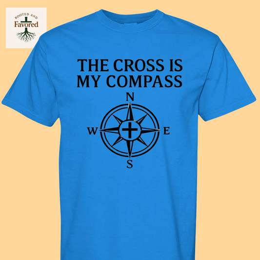 Men's Comfort Colors T-Shirt "The Cross Is My Compass"
