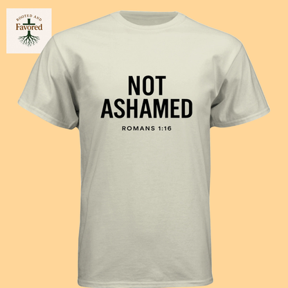 Men's Next Level Apparel Tee "Not Ashamed"