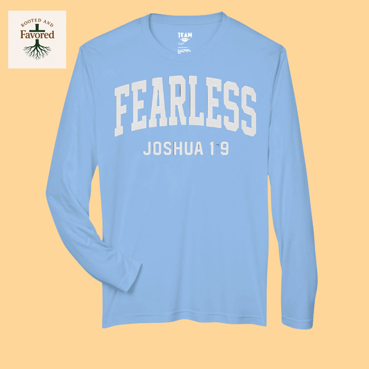 Boys Team Youth Zone Performance Long-sleeve T-Sleeve "Fearless"