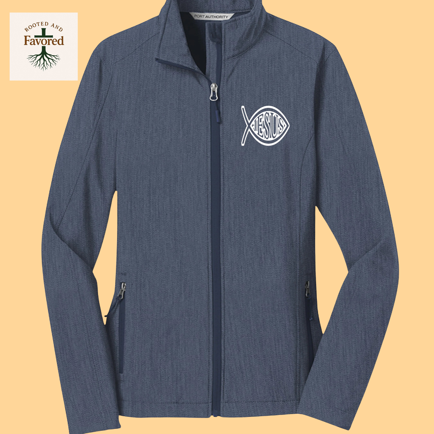 Women Port Authority Soft Shell Jacket "Jesus"