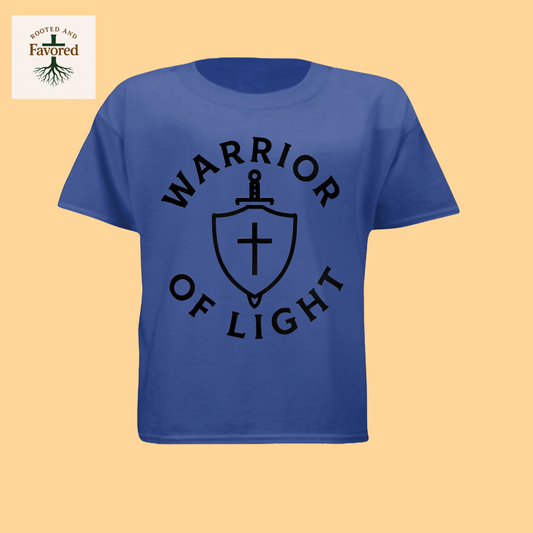 Boys Next Level T-shirt "Warrior of Light"