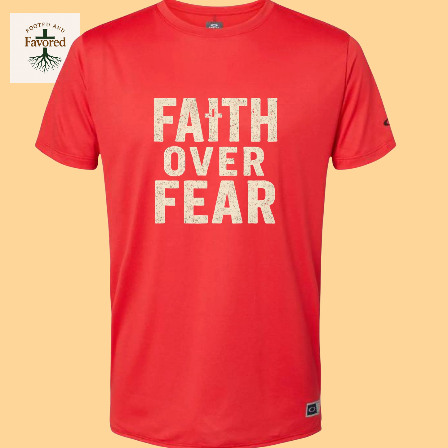 Men's Oakley Team Issue T-Shirt "Faith over Fear"