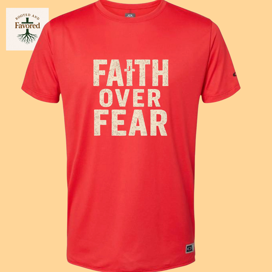 Men's Oakley Team Issue T-Shirt "Faith over Fear"