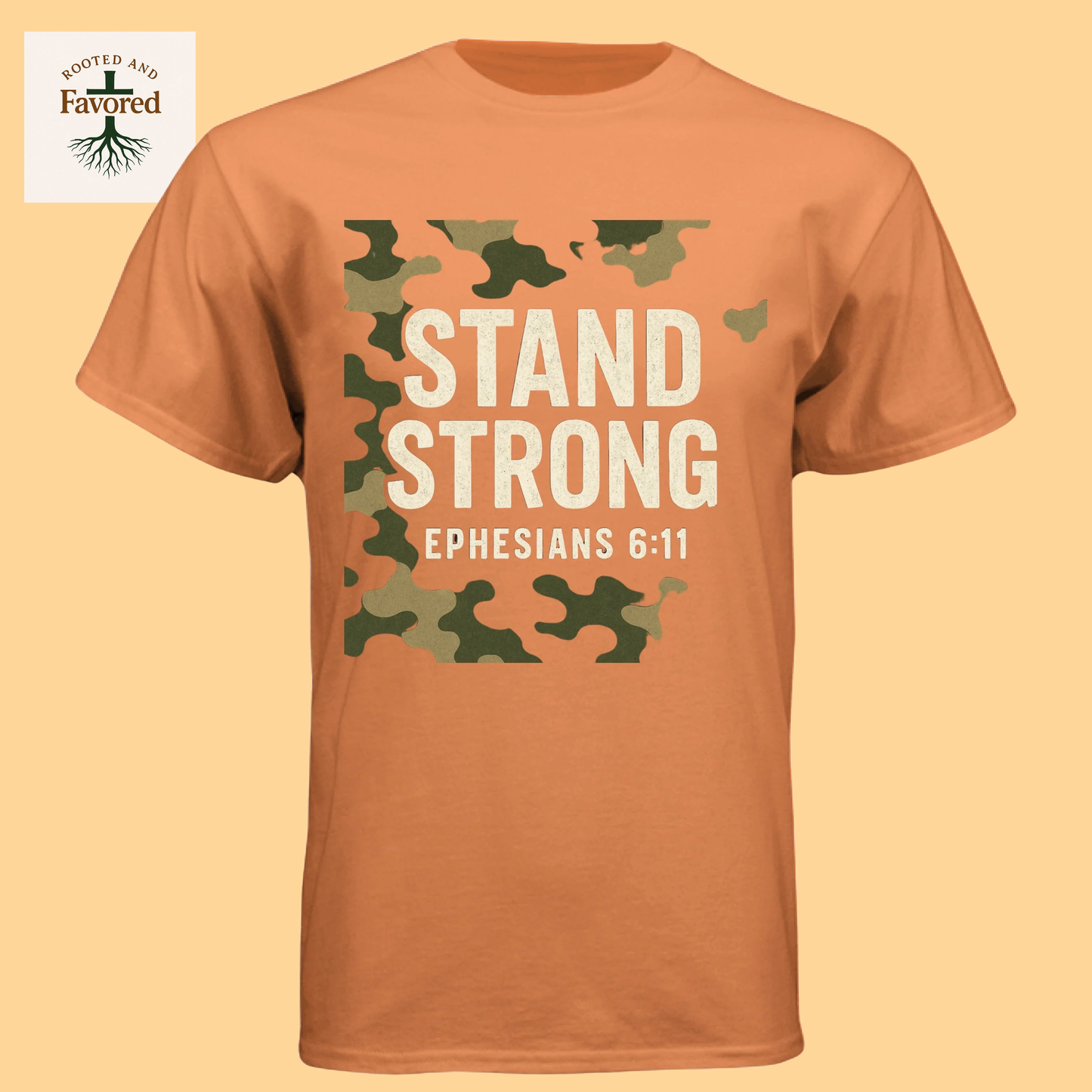 Mens Next Level Apparel T-shirt "Stand Strong"