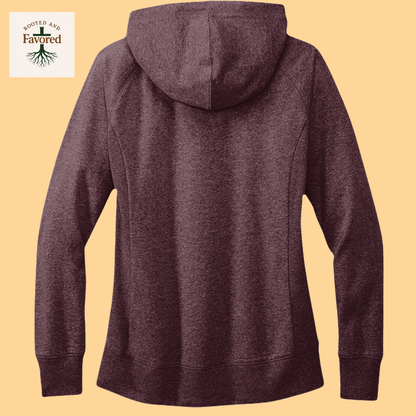 Women's District Fleece Hoodie "Created With A Purpose"