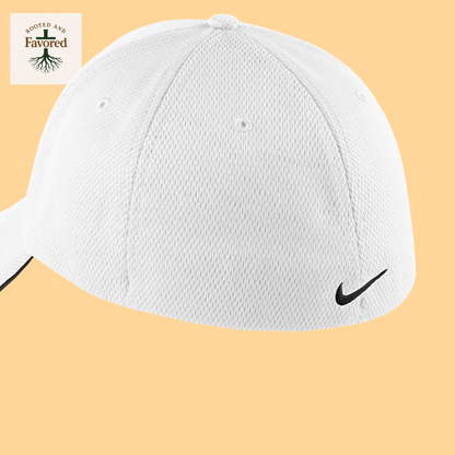 Nike Golf Mesh Swoosh Hat "Rooted and Favored"