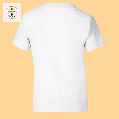 Toddler Girl Gildan Heavy Cotton T-Shirt "Ephesians 2: 4-8"