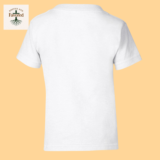 Toddler Girl Gildan Heavy Cotton T-Shirt "Ephesians 2: 4-8"