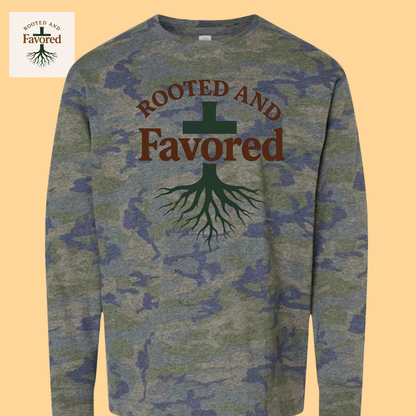 Boys LAT Youth Long-Sleeve T-Shirt "Rooted And Favored"