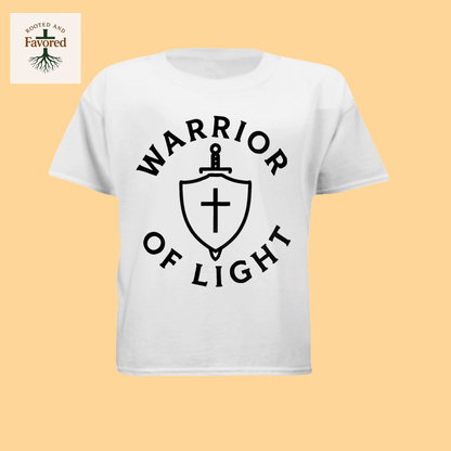 Boys Next Level T-shirt "Warrior of Light"