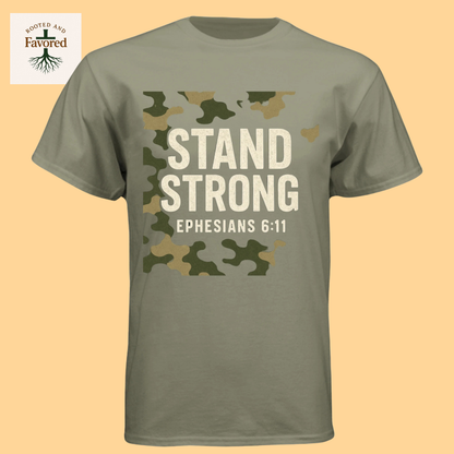 Mens Next Level Apparel T-shirt "Stand Strong"