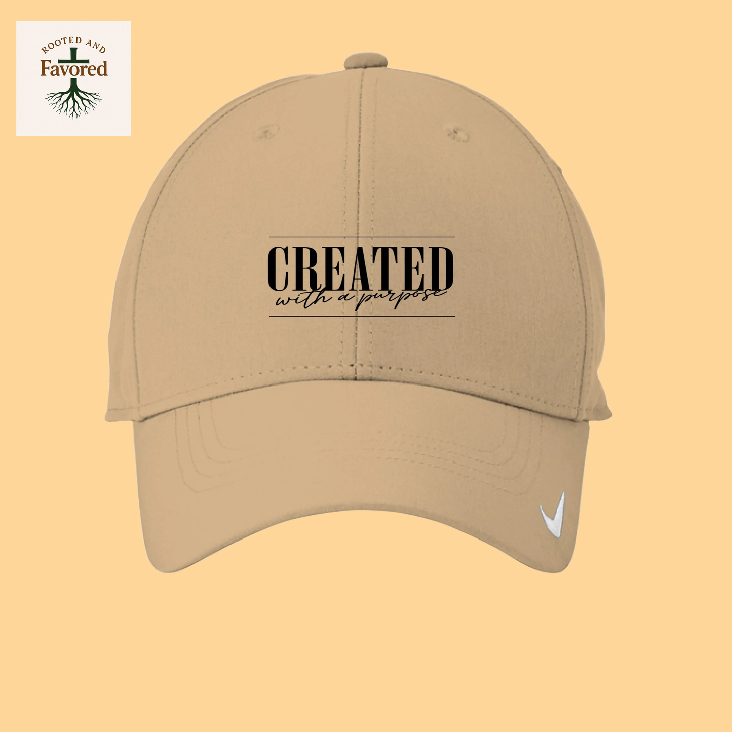 Men's Nike Golf Hat "Created With A Purpose"