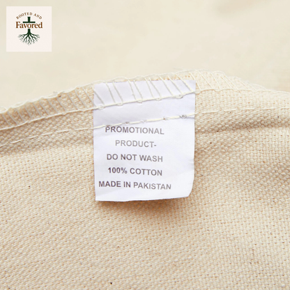 Rooted and Favored Cotton Canvas Tote Bag | Eco-Friendly Shopping Bag | Faith-Inspired Gift | Christian Tote | Sustainable Accessory
