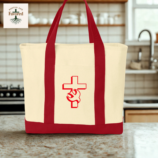 Port Authority Two-Tone Shopping Tote
