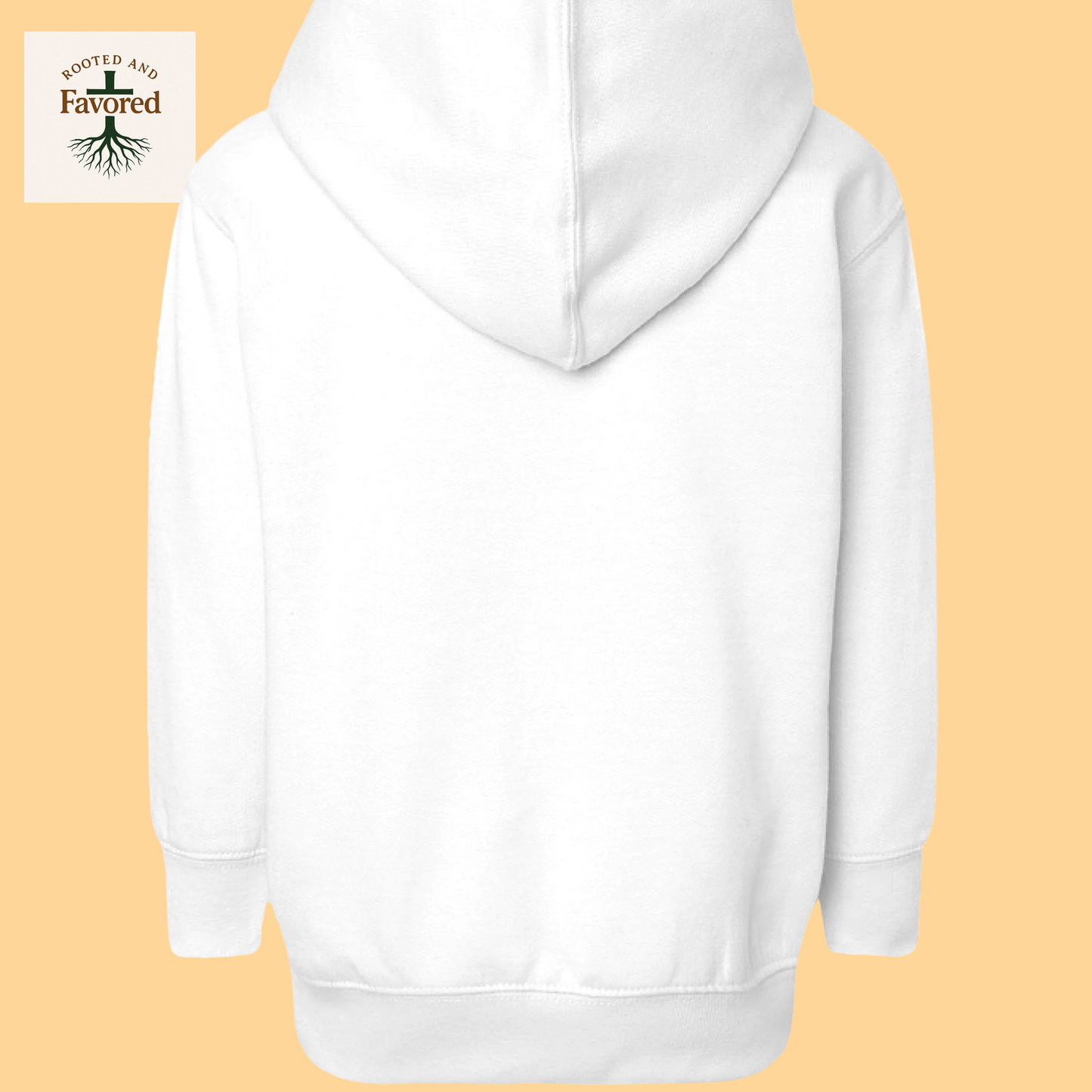 Toddler Rabbit Skins Pullover Fleece Hoodie "Love Like Jesus"