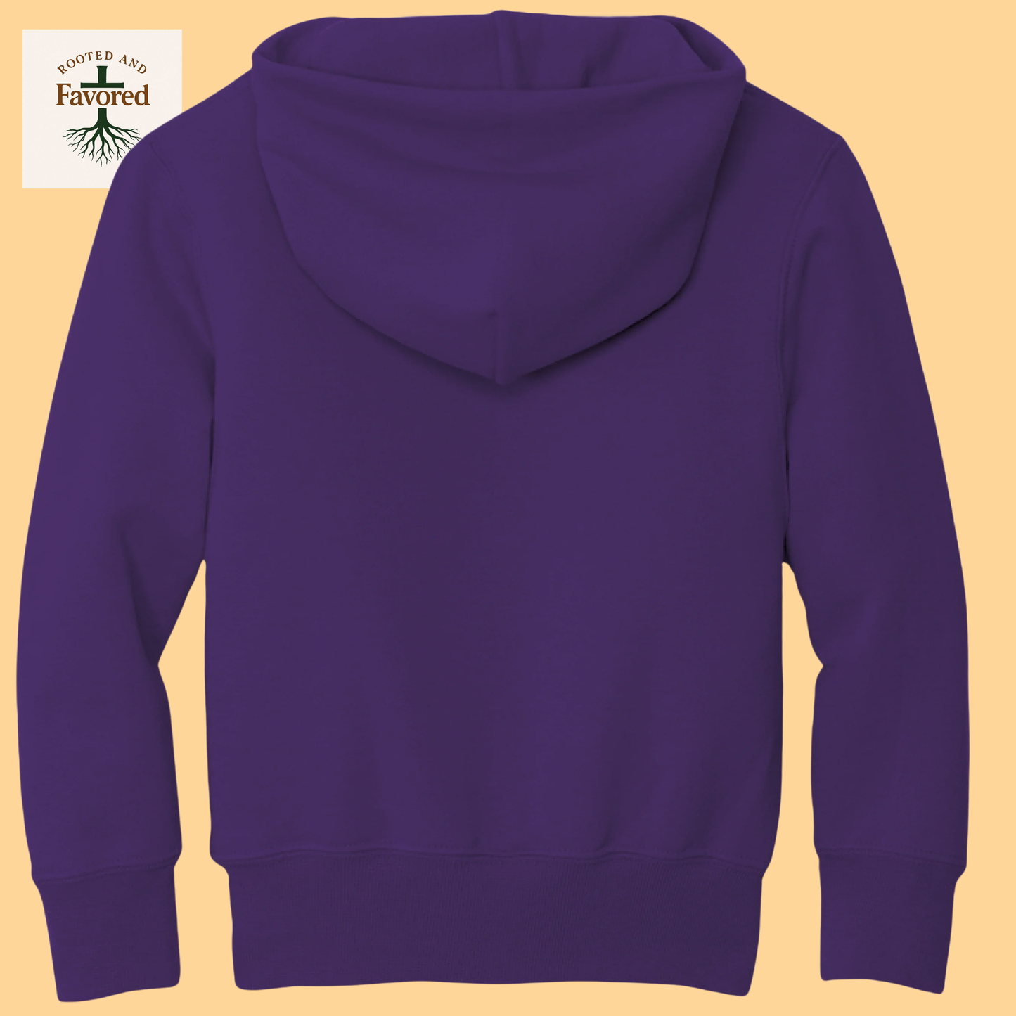 Girls Ports & Company Fleece Pullover Hoodie "Created With A Purpose"