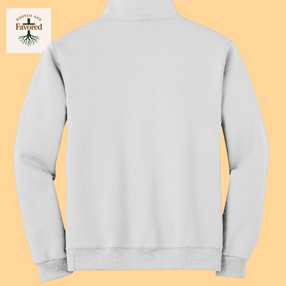 Men's Jerzee Quarter Zip "Rooted and Favored"
