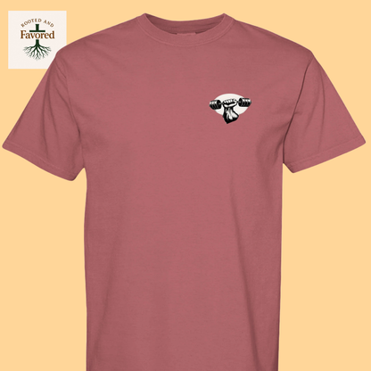 Men's Comfort Colors T-Shirt "Be Strong and Courageous..The Lord Your God Is With You Wherever You Go"