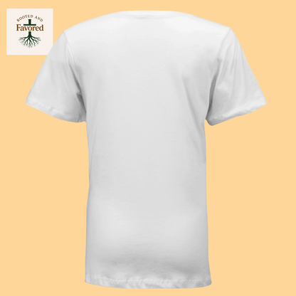 Womens Bella Relaxed Short-Sleeve V-Neck T-shirt "Love Like Jesus"