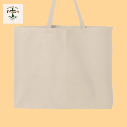 Q-Tees Jumbo Tote Bag "I can do all things through Christ"