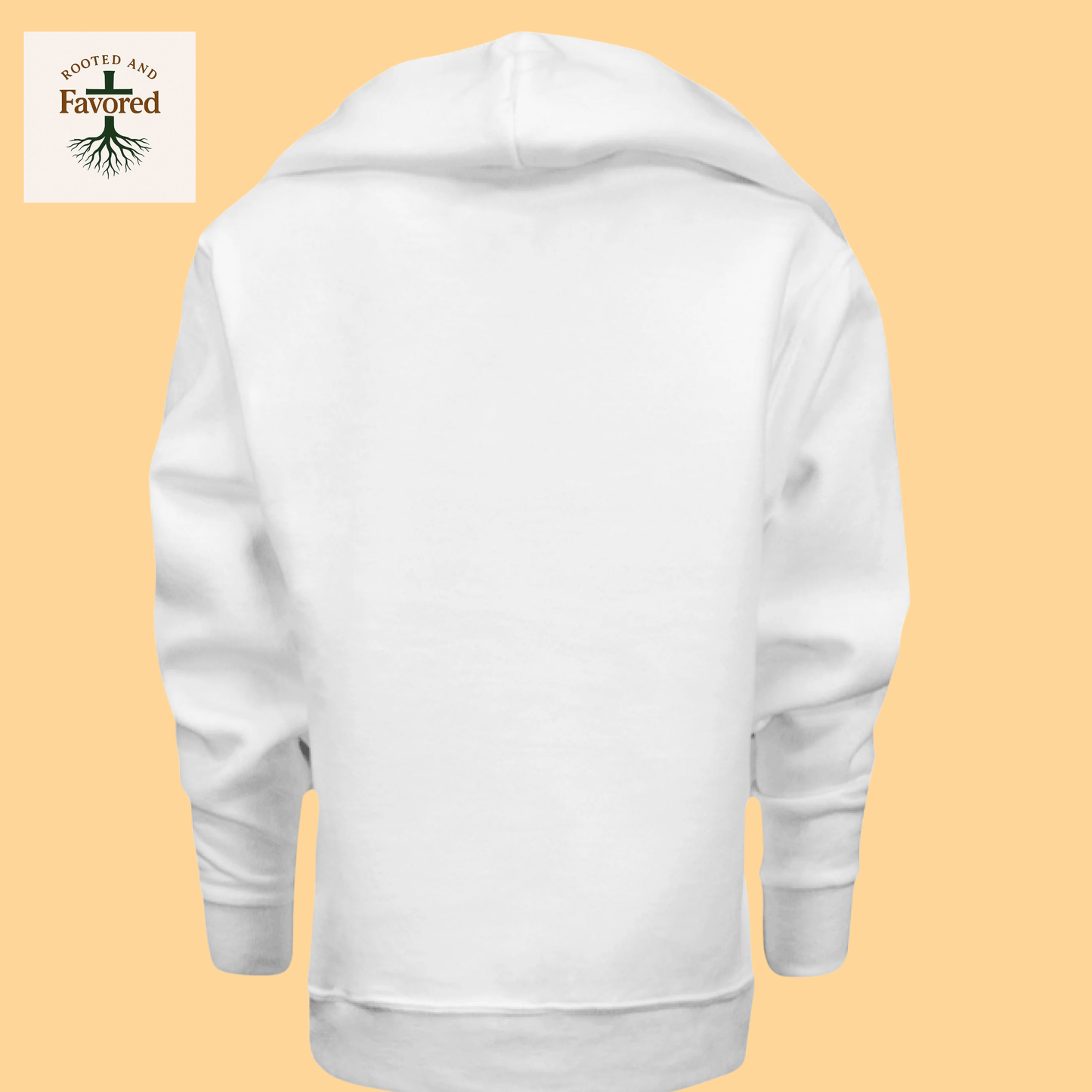 Girls Jerzees NuBlend Fleece Pullover Hoodie "1 John 4:19"