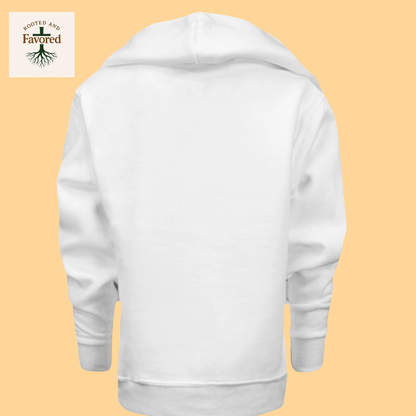 Girls Jerzees NuBlend Fleece Pullover Hoodie "1 John 4:19"