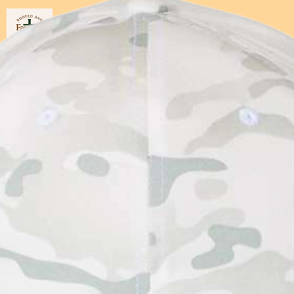 Men's Yupoong Wooly 6-Panel Cap with Cross