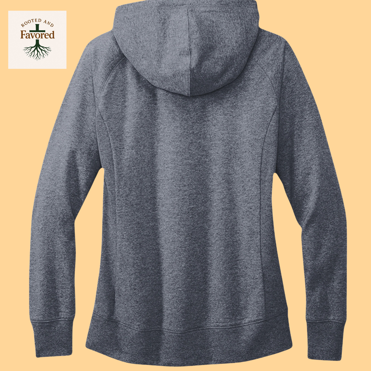Women's District Fleece Hoodie "God.. Nothing Is Impossible"