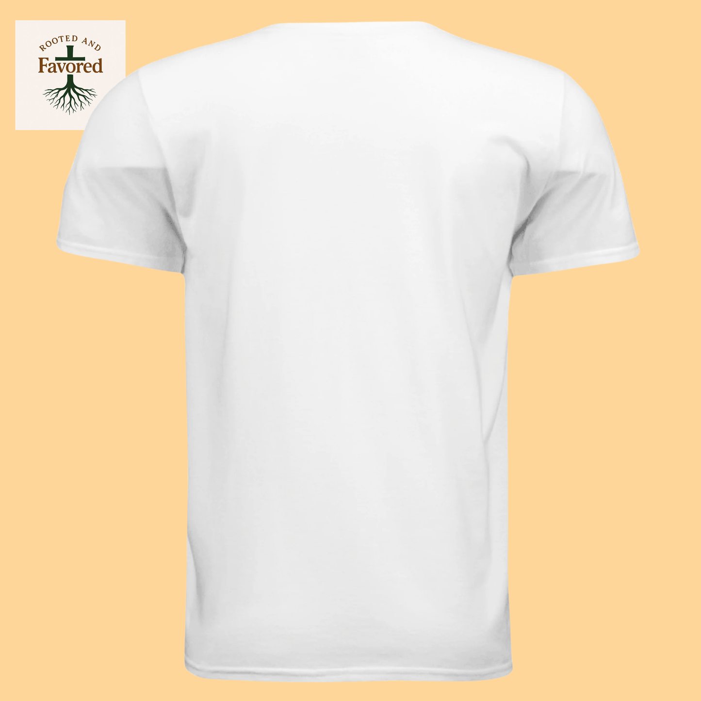 Men's Gildan T-Shirt "Rooted And Favored"