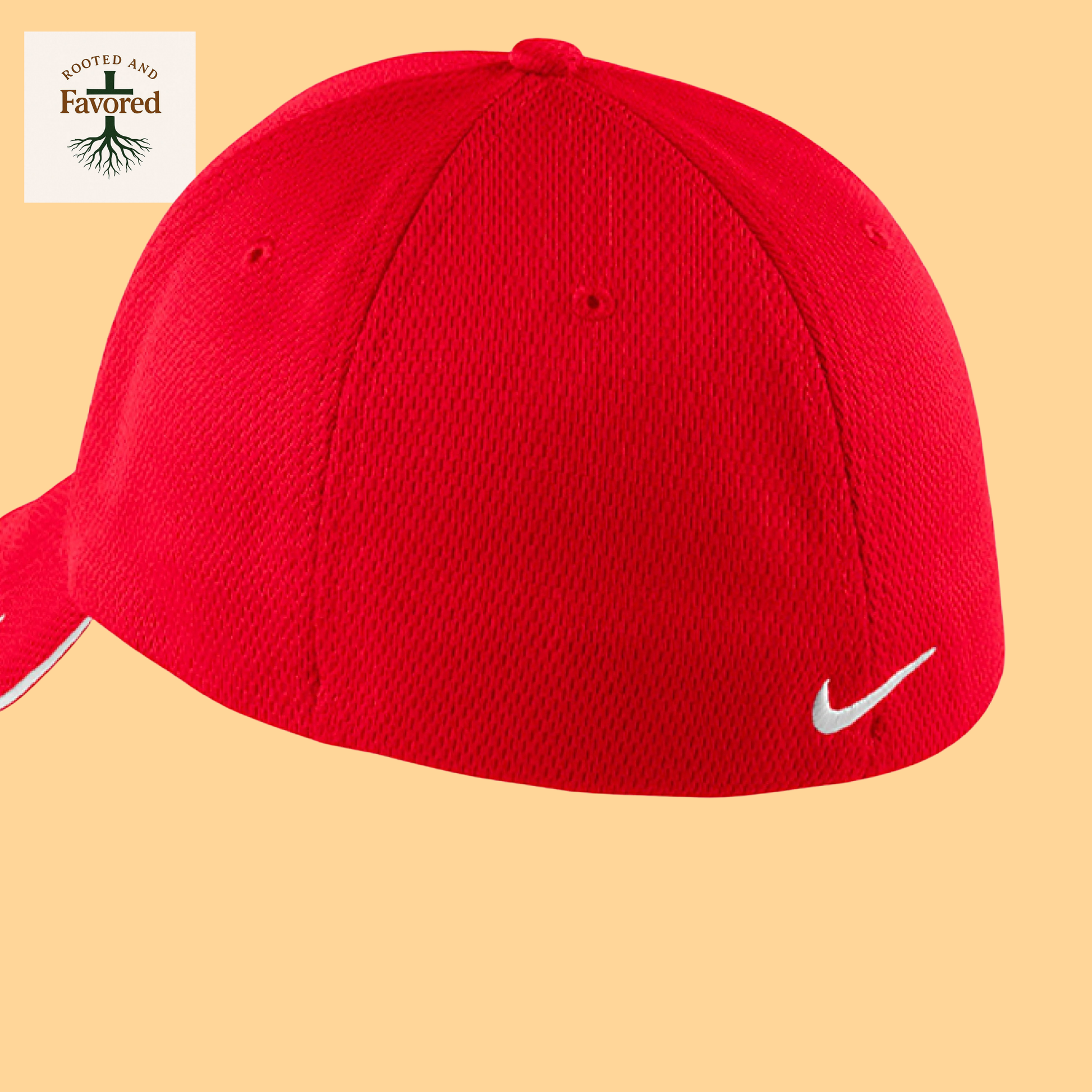 Nike Golf Mesh Swoosh Hat "Rooted and Favored"