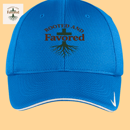 Nike Golf Mesh Swoosh Hat "Rooted and Favored"